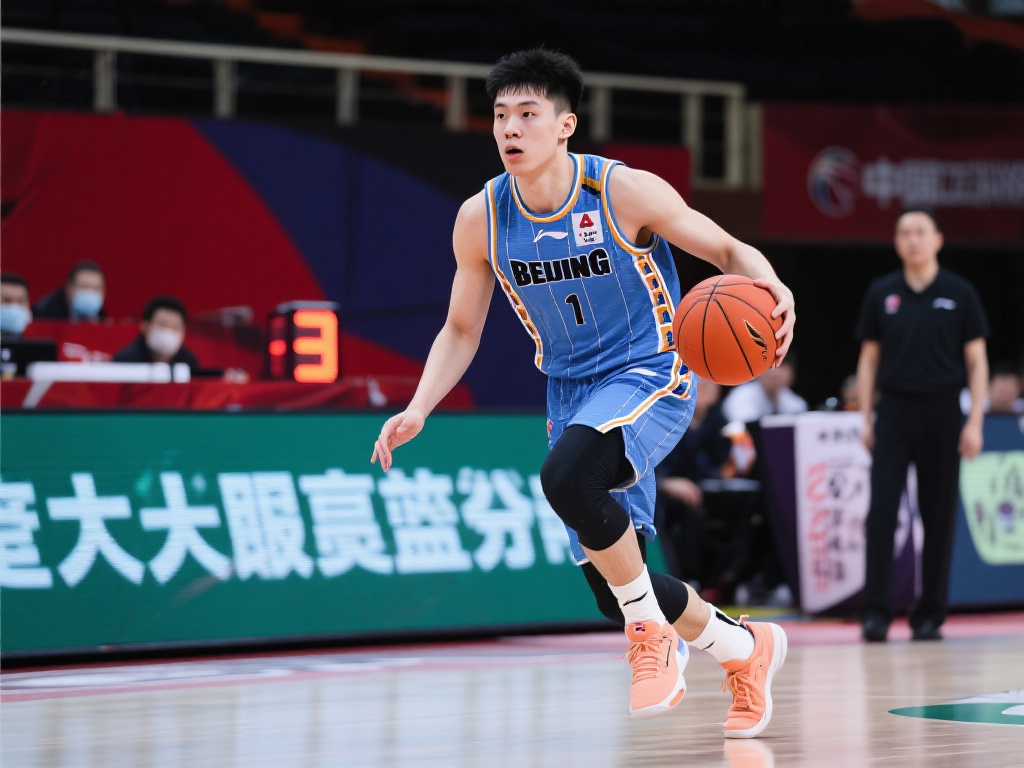 在最近的篮球赛事中，一位年轻球员的表现无