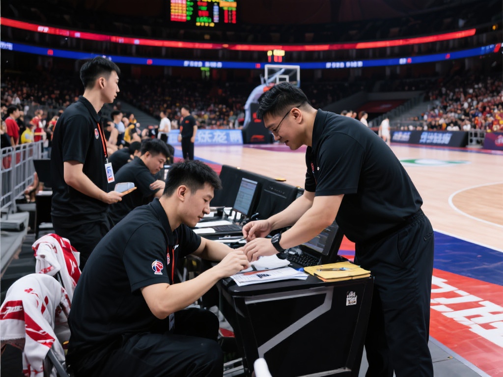 在每一个激动人心的比赛背后，总有一群人默