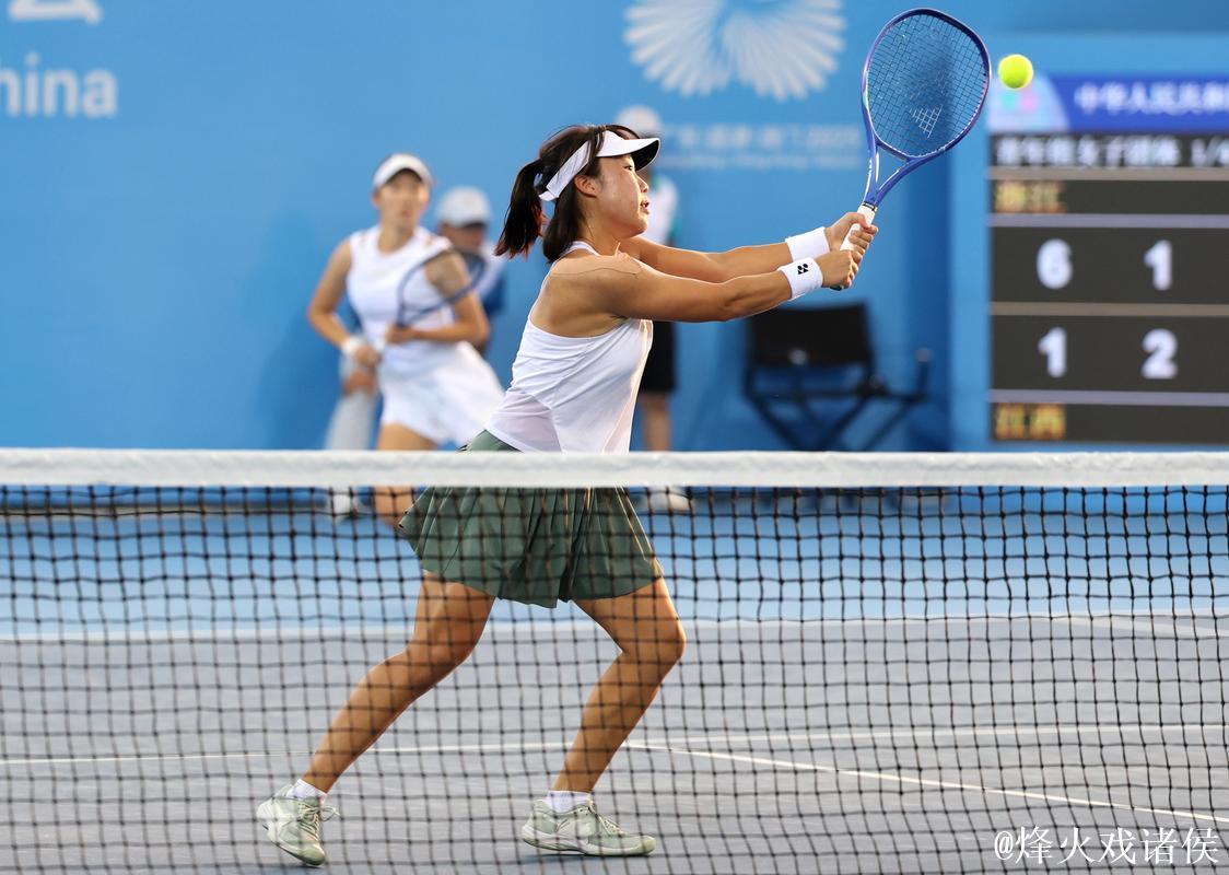 全运会网球赛：老将实现梦想，新星崭露头角